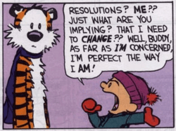 Calvin & Hobbes, resolutions