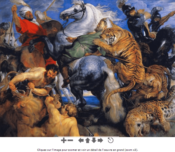 Hunting tiger, lion and leopard, on Artliste.com